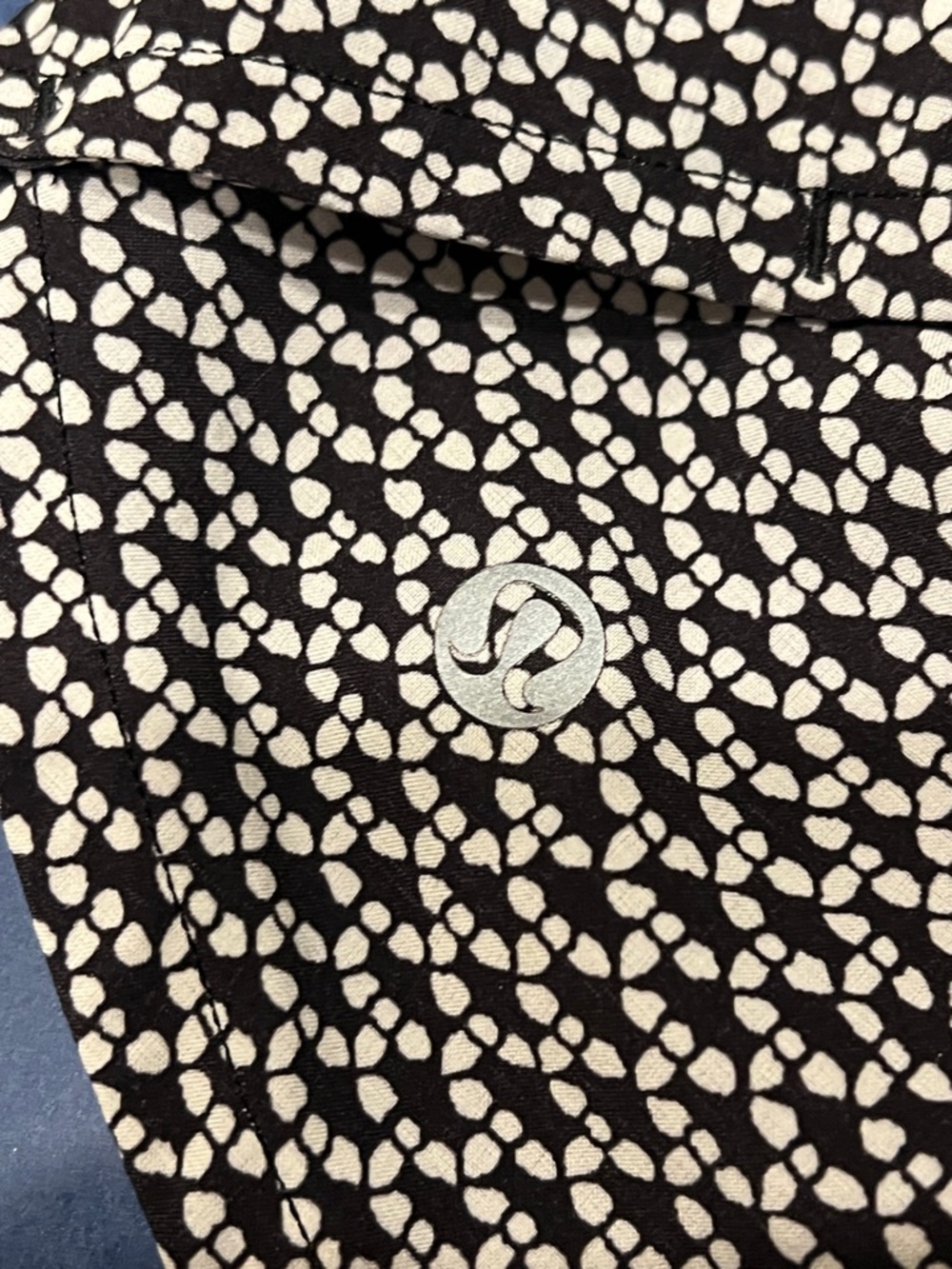Lululemon High Rise Speed Up Shorts 2.5 inch Size 4 & Size 6 Black & White EUC - Picture 4 of 12